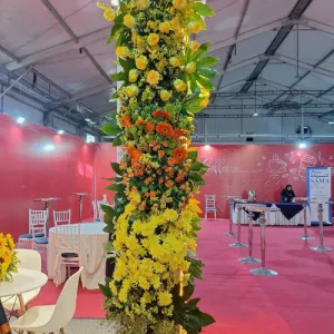 گل آرایی غرفه