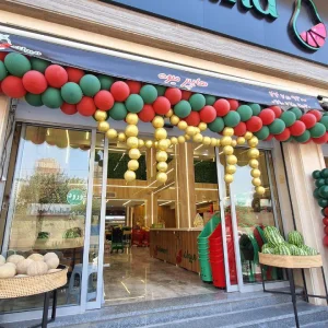 بادکنک آرایی افتتاحیه