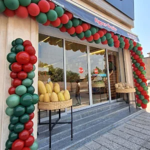 بادکنک آرایی افتتاحیه