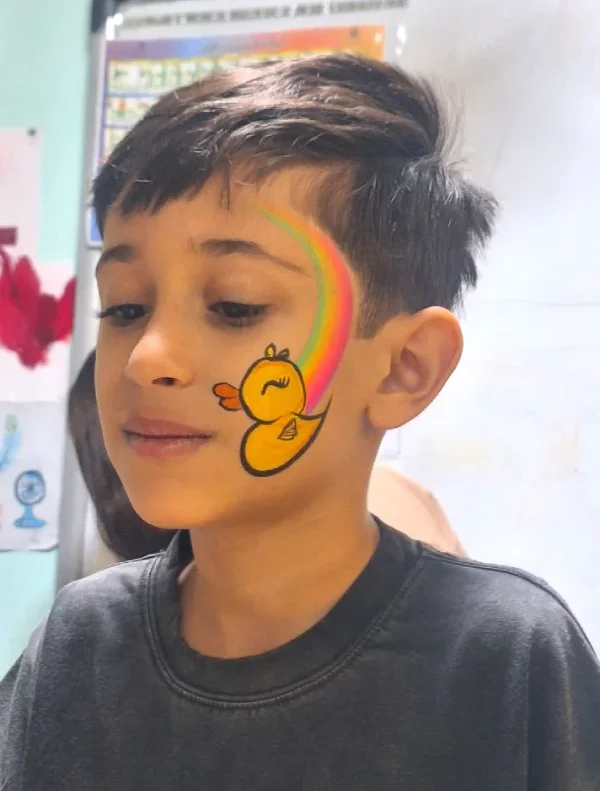 نقاشی صورت کودک